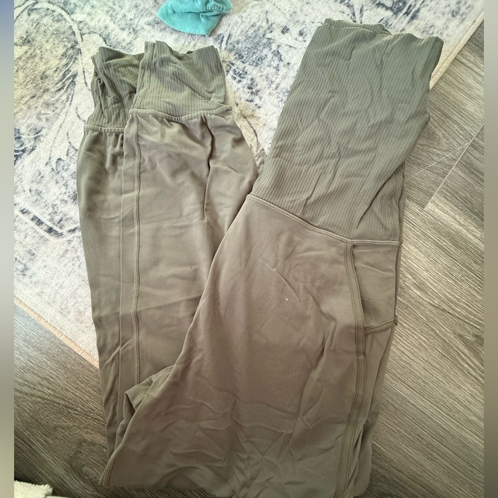 Olive Green Lululemon Women's Align Jogger